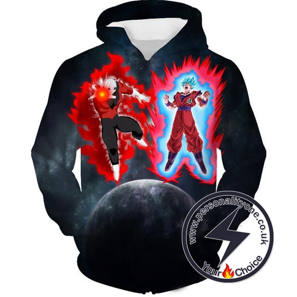 Dragon Ball Z - Jiren Vs Goku 3D - Hoodies